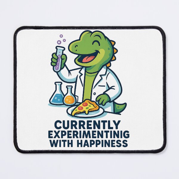 Item preview, Currently Experimenting with Happiness designed and sold by FunnySignalStudio.