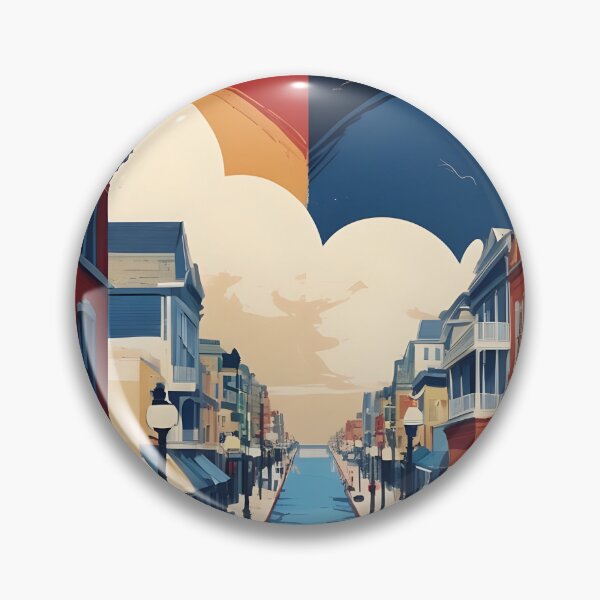 Item preview, Rehoboth Beach Delaware USA Vintage Travel Tourism designed and sold by TravelersGems.