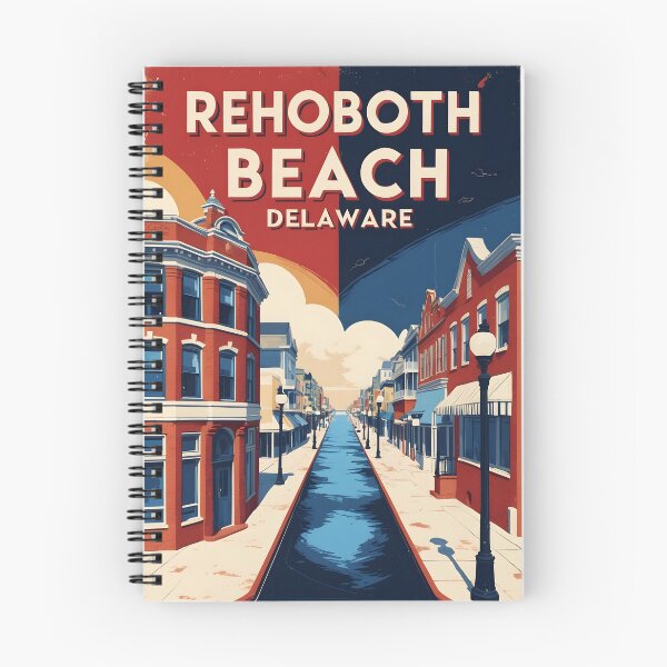 Item preview, Rehoboth Beach Delaware USA Vintage Travel Tourism designed and sold by TravelersGems.