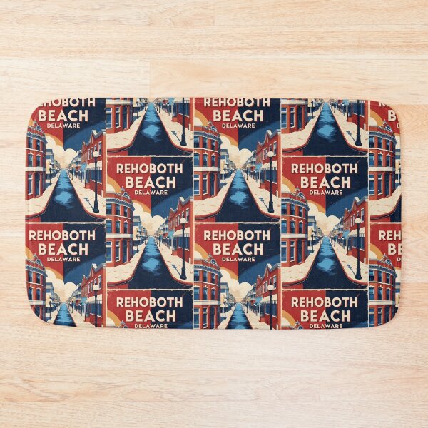 Item preview, Rehoboth Beach Delaware USA Vintage Travel Tourism designed and sold by TravelersGems.