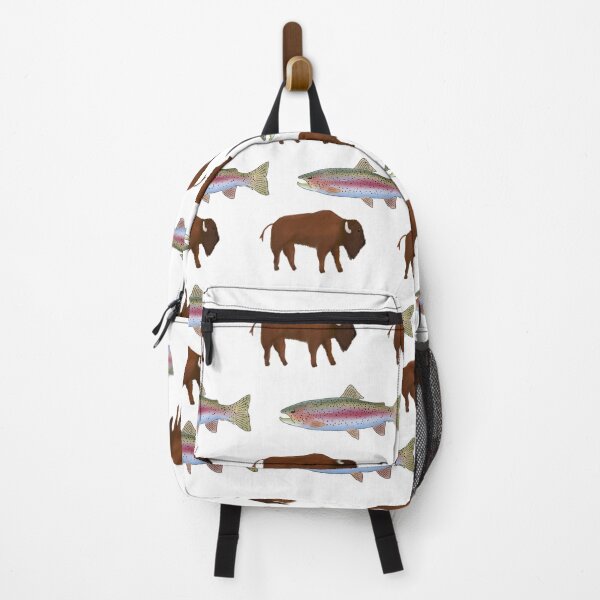 Item preview, Bison/Trout Pattern designed and sold by RebbyJDesign.