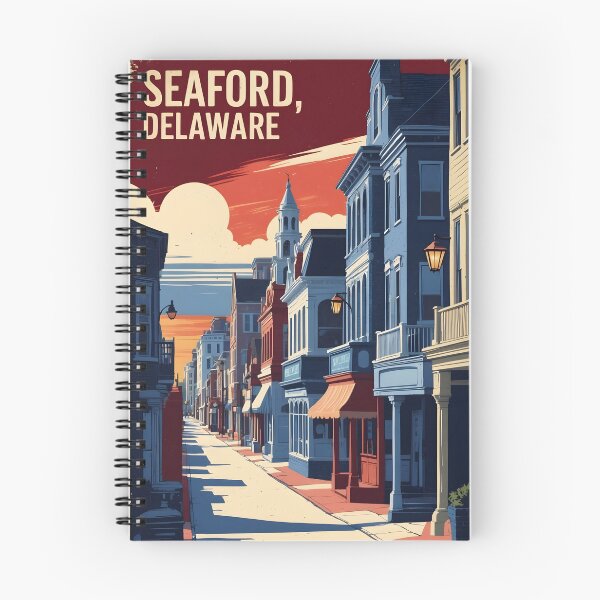 Item preview, Seaford Delaware USA Vintage Travel Tourism designed and sold by TravelersGems.