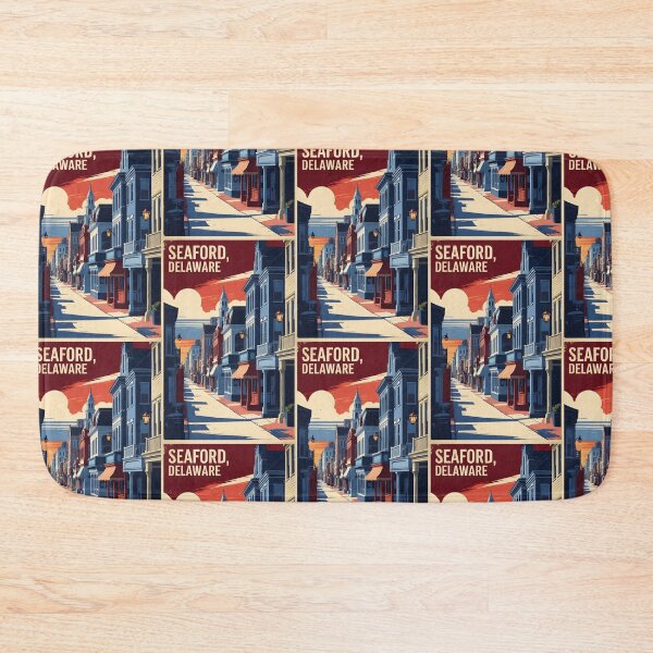 Item preview, Seaford Delaware USA Vintage Travel Tourism designed and sold by TravelersGems.