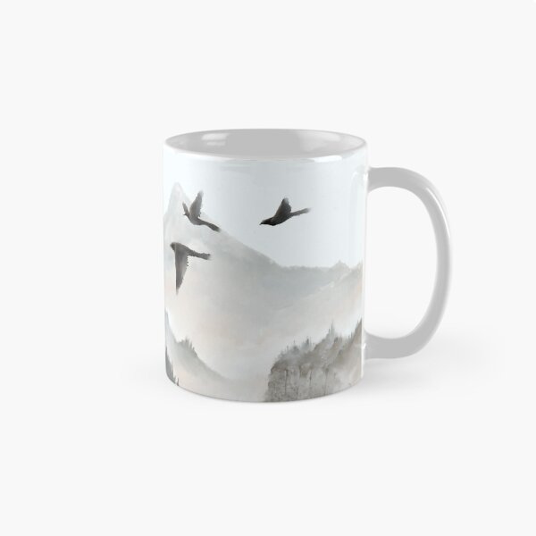 Item preview, Misty mountains watercolour  designed and sold by Janice E. Sheen.