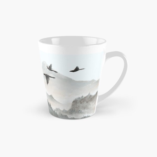 Item preview, Misty mountains watercolour  designed and sold by Janice E. Sheen.
