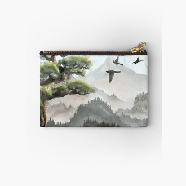 Item preview, Misty mountains watercolour  designed and sold by Janice E. Sheen.