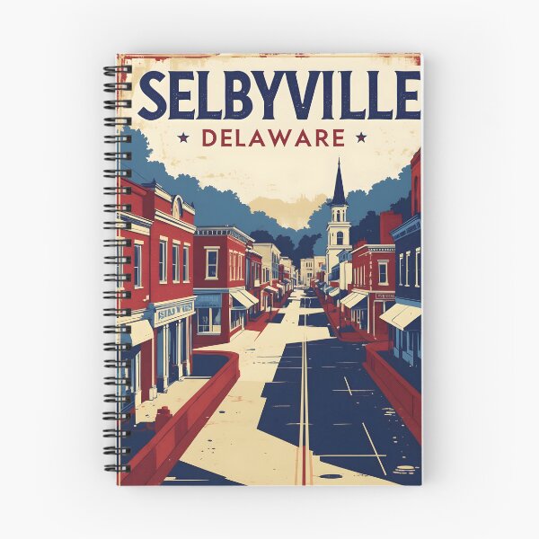 Item preview, Selbyville Delaware USA Vintage Travel Tourism designed and sold by TravelersGems.