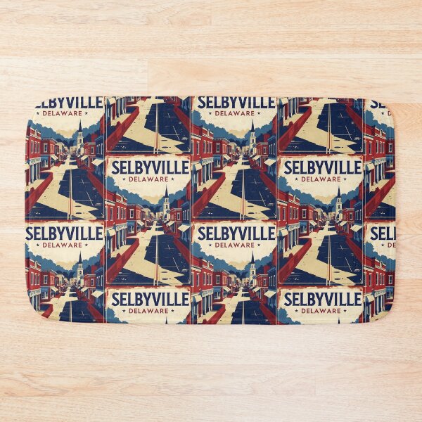 Item preview, Selbyville Delaware USA Vintage Travel Tourism designed and sold by TravelersGems.