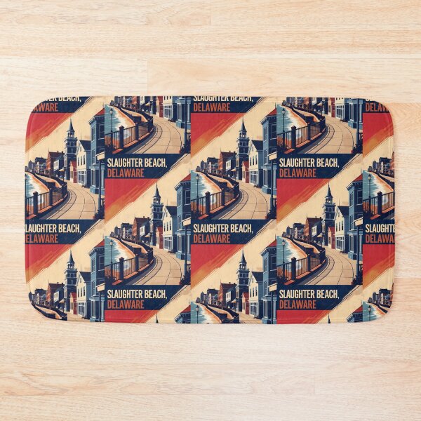 Item preview, Slaughter Beach Delaware USA Vintage Travel Tourism designed and sold by TravelersGems.