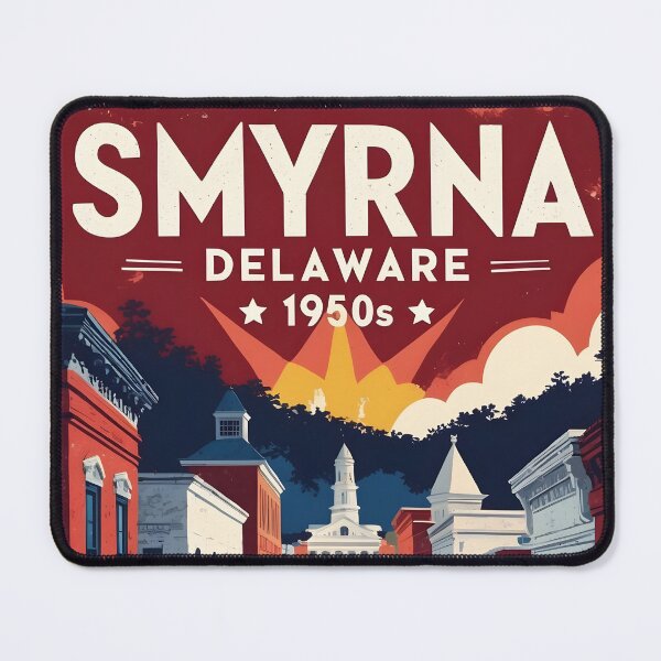 Item preview, Smyrna Delaware USA Vintage Travel Tourism designed and sold by TravelersGems.