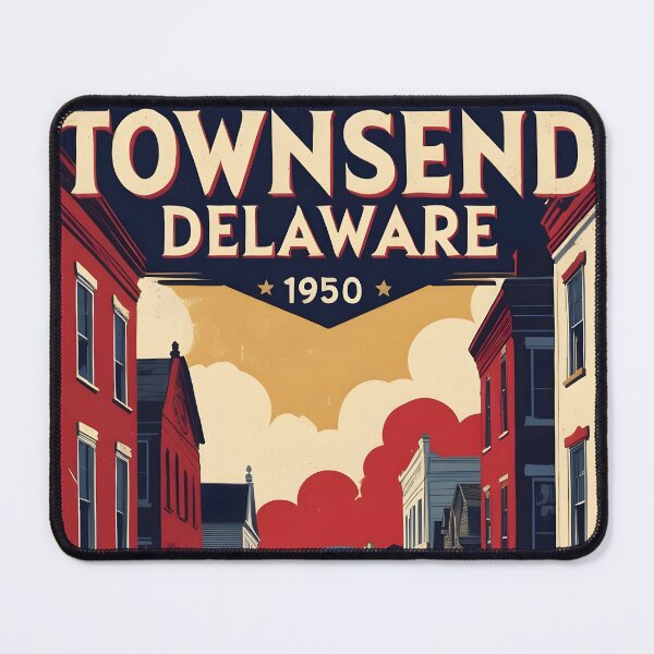 Item preview, Townsend Delaware USA Vintage Travel Tourism designed and sold by TravelersGems.