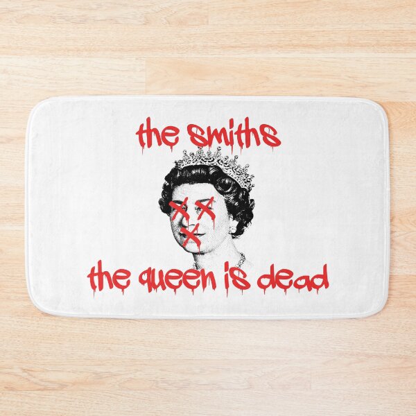 Item preview, The Smiths, The Queen is dead  (red text) designed and sold by Manchester Design Studio.