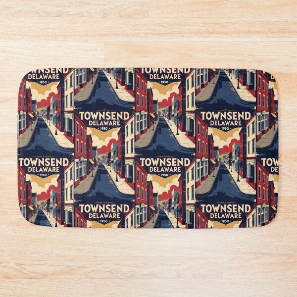 Item preview, Townsend Delaware USA Vintage Travel Tourism designed and sold by TravelersGems.