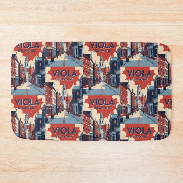 Item preview, Viola Delaware USA Vintage Travel Tourism designed and sold by TravelersGems.