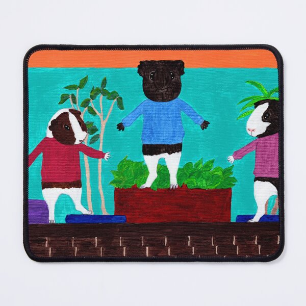 Item preview, Guinea Pigs at Pighalla Mall: Messing Around by the Plants designed and sold by Guinea Pigs and Books.