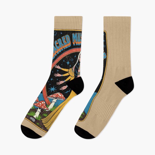 Item preview, Sacred Mushroom Club | Psychedelic Art & Cosmic Fantasy designed and sold by Vintagenaut Co..