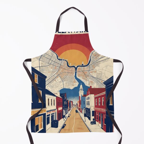 Item preview, Wilmington Delaware USA Vintage Travel Tourism designed and sold by TravelersGems.