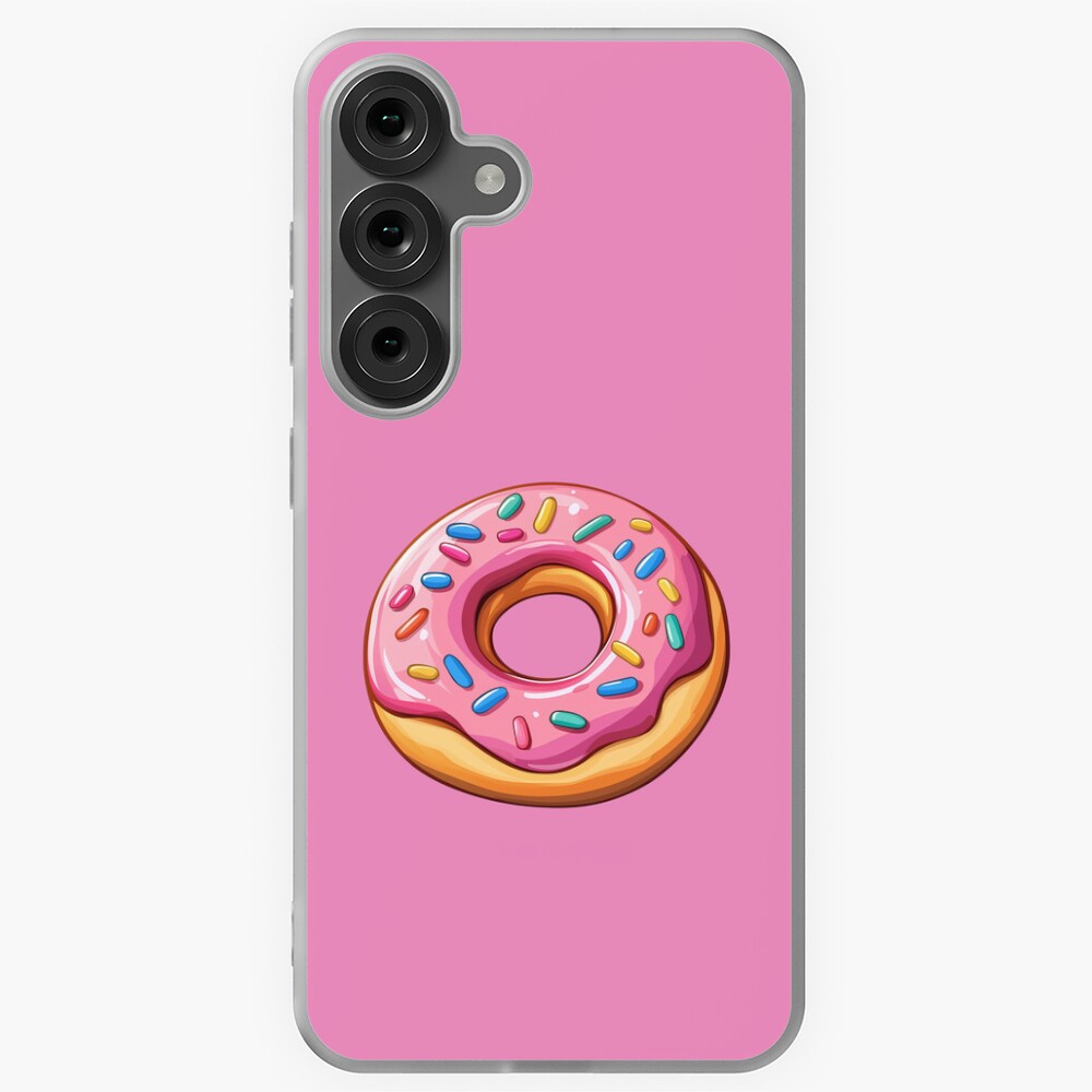 Pink Frosted Donut Delight