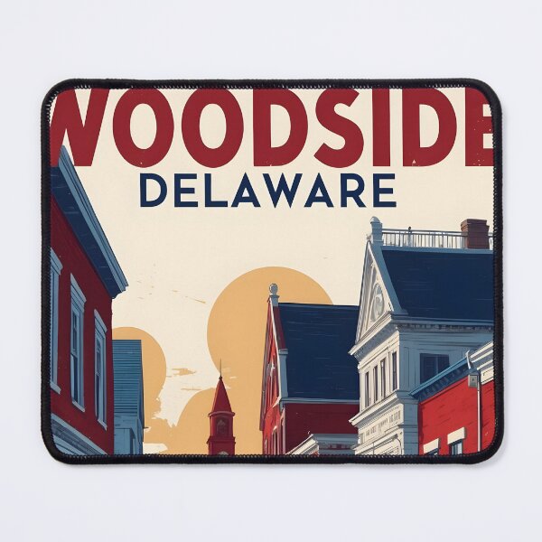 Item preview, Woodside Delaware USA Vintage Travel Tourism designed and sold by TravelersGems.