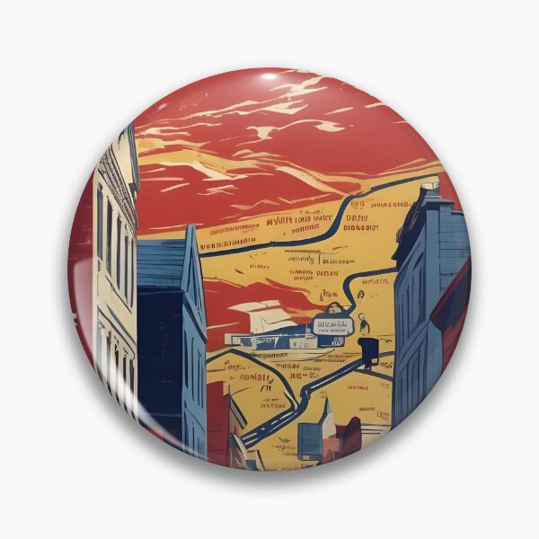 Item preview, Wyoming Delaware USA Vintage Travel Tourism designed and sold by TravelersGems.