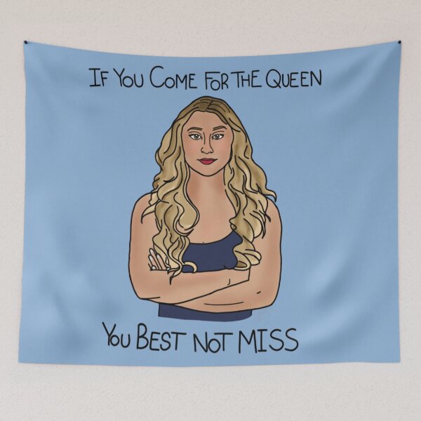 Item preview, The Next Step Richelle 'If you come for the queen you best not miss' designed and sold by Dottydraws.