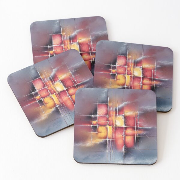 Item preview, Ice Warm Abstract Artwork designed and sold by Marnple.