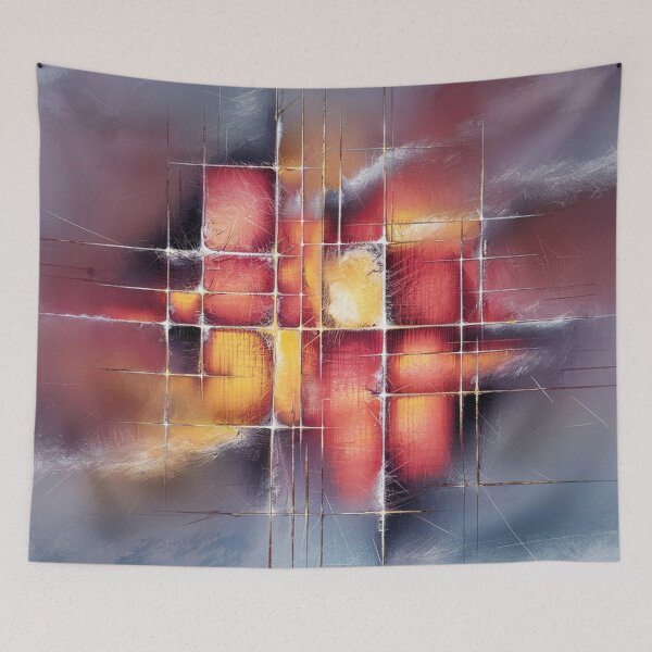 Item preview, Ice Warm Abstract Artwork designed and sold by Marnple.
