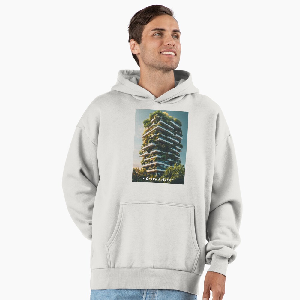 Canvas Print Vertical Garden Eco Friendly Building Green Future Canvas Print