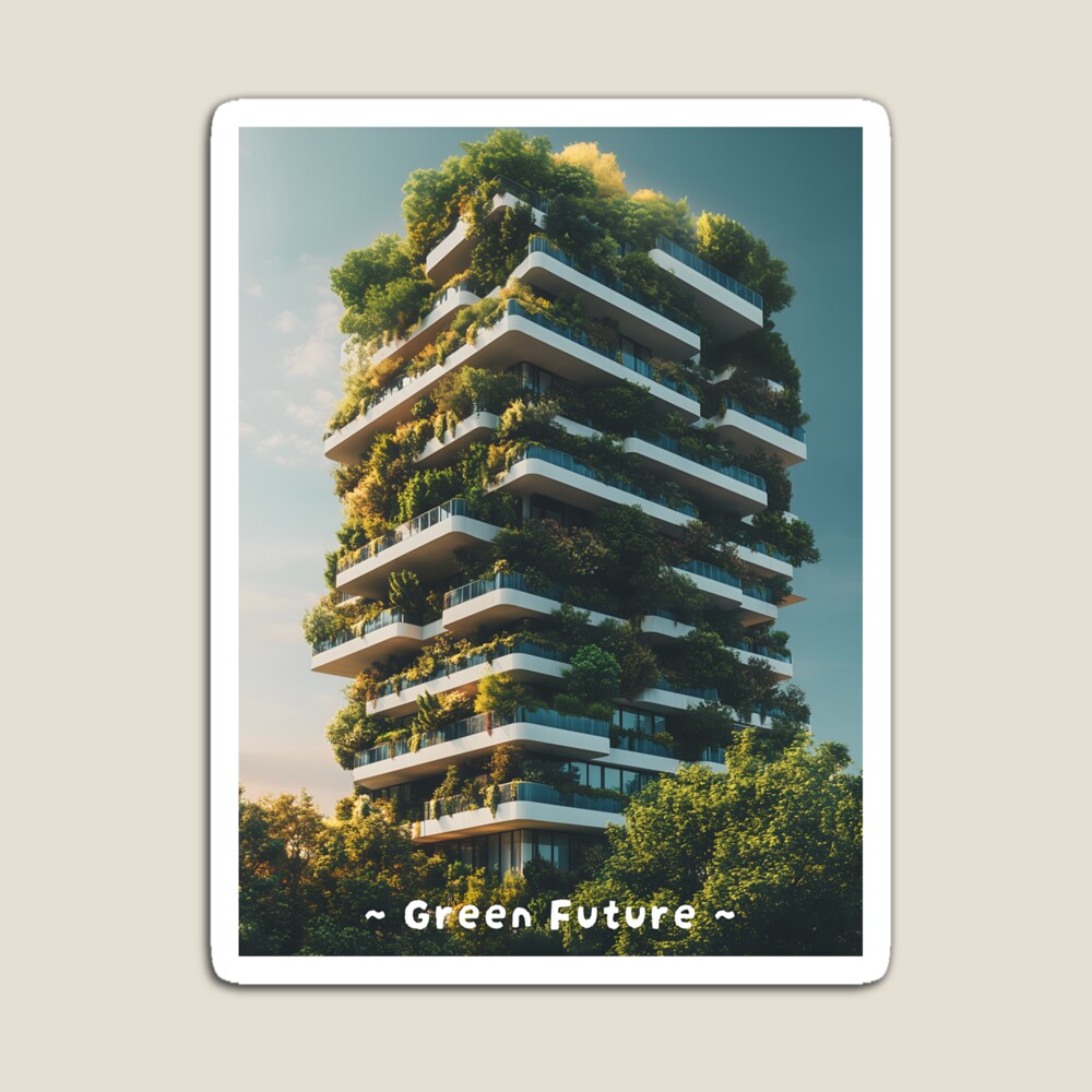 Vertical Garden, Green Future Magnet