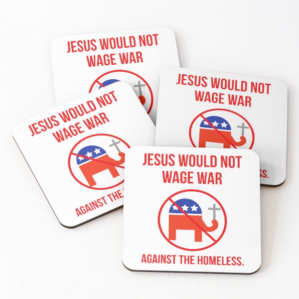 Item preview, Jesus would not wage war against the homeless. designed and sold by Rachel the Artist .