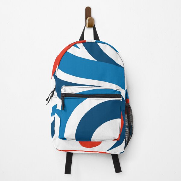 Item preview, Boricua Rhythm Waves – Red & Blue Musical Flow designed and sold by BoricuaRebelde.