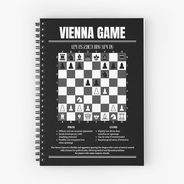 Item preview, Vienna Game Chess Opening designed and sold by Saikishop.
