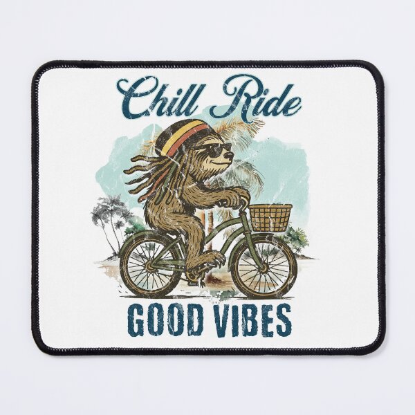 Item preview, Rasta Sloth Chill Ride  designed and sold by Nacho Average Designs.