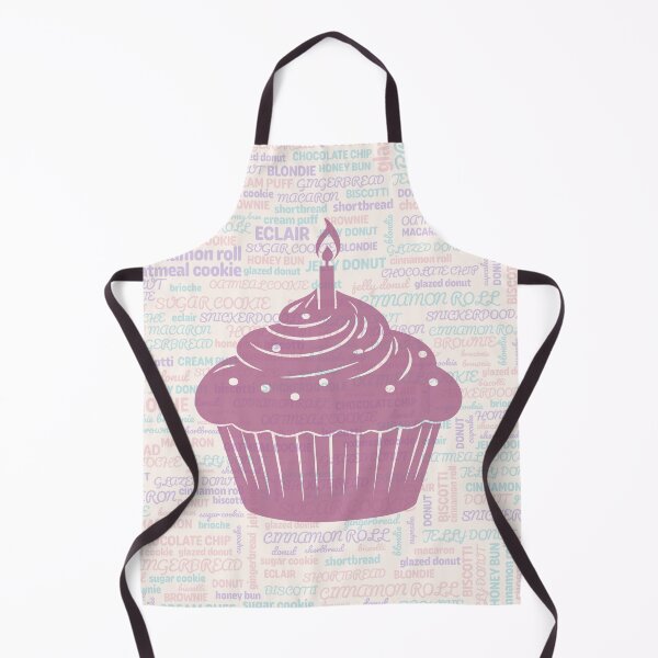 Item preview, Pastel Bakery Word Cloud with Rosa Muffin – Cute Baker Gift Design designed and sold by Shape & Words.