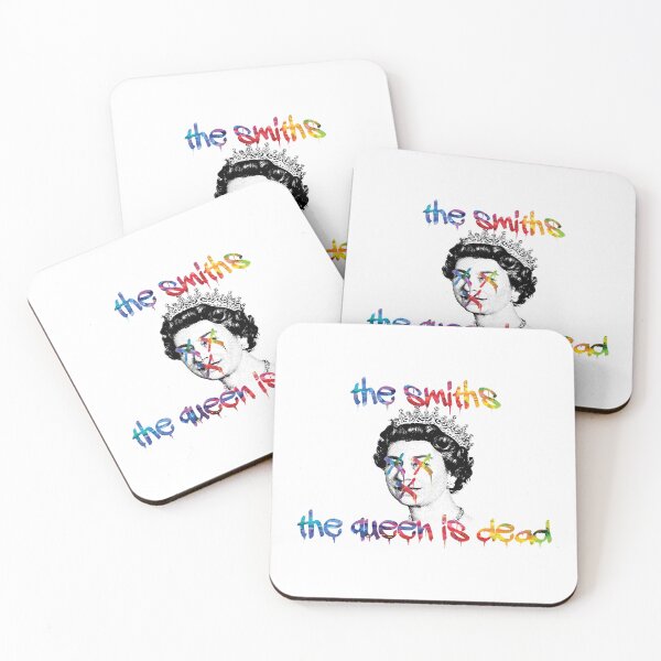 Item preview, The Smiths, The Queen is dead  (rainbow text) designed and sold by Manchester Design Studio.