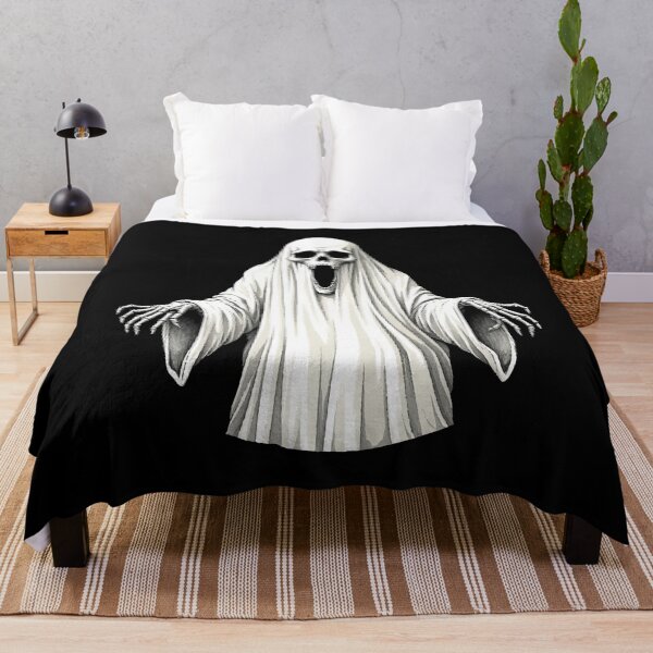 Item preview, Ghost with skull – scary horror design for Halloween & Gothic fans designed and sold by Hans-Design.