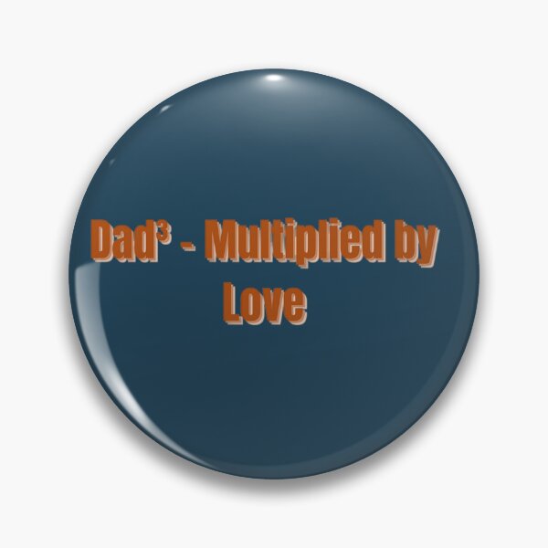 Item preview, Dad³ – Multiplied by Love designed and sold by Adrianzebrowski.