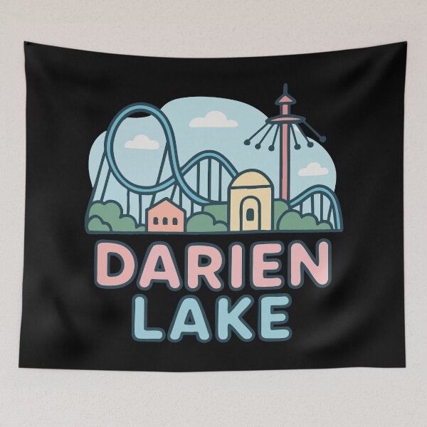 Item preview, Darien Lake New York Theme Park designed and sold by TomFrontierArt.