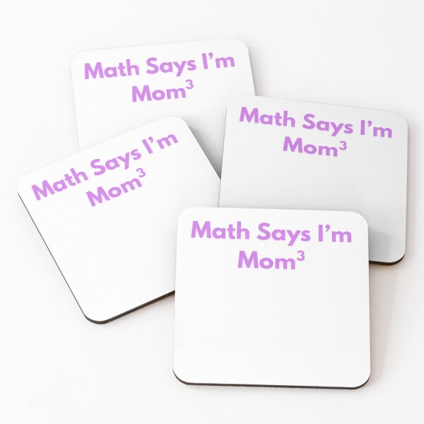 Item preview, Math Says I’m Mom³ designed and sold by Adrianzebrowski.