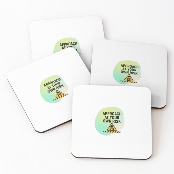 Item preview, Approach at Your Own Risk – Skull Warning Sign designed and sold by NuboDesigns.