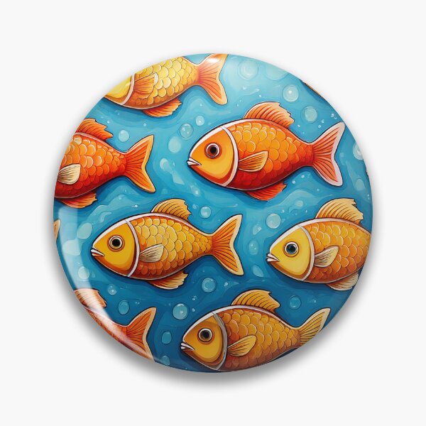 Item preview, Patrón de pescado designed and sold by ArtFactoryAI.