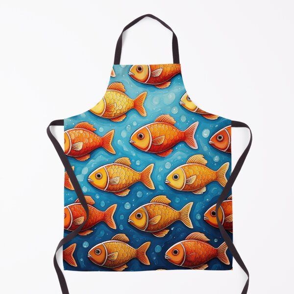 Item preview, Fish Pattern designed and sold by ArtFactoryAI.