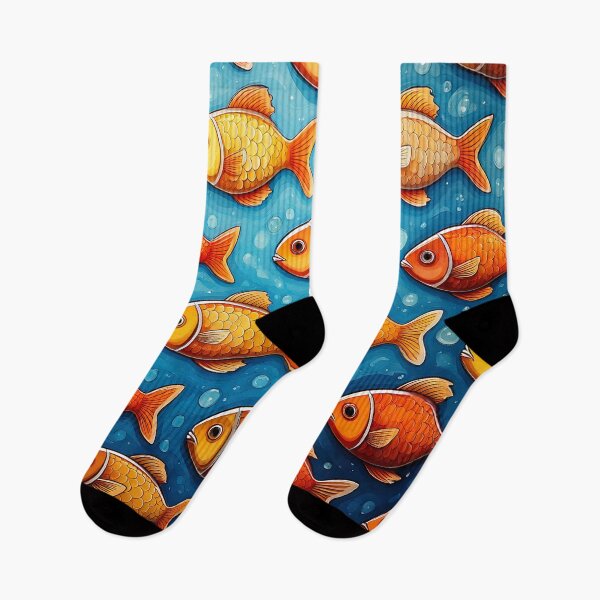 Item preview, Fish Pattern designed and sold by ArtFactoryAI.