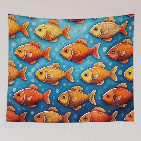 Item preview, Fish Pattern designed and sold by ArtFactoryAI.