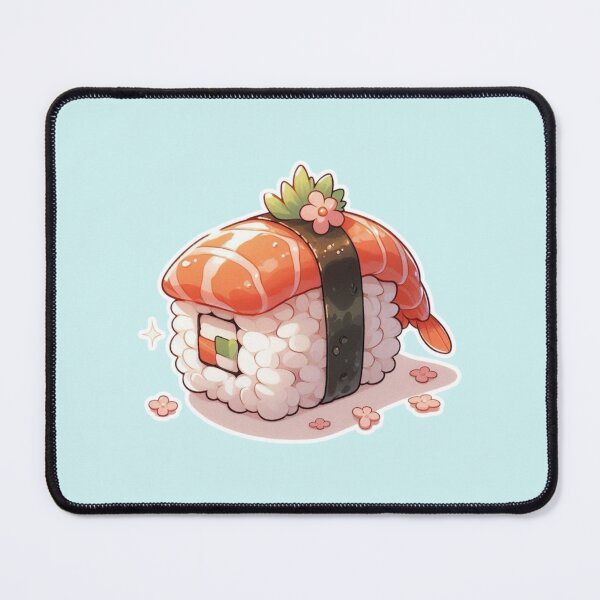 Item preview, Kawaii Sushi Manga Anime – Cute Chibi Japanese Food designed and sold by Sugar Wisdom .