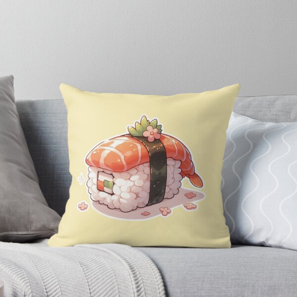 Item preview, Kawaii Sushi Manga Anime – Cute Chibi Japanese Food designed and sold by Sugar Wisdom .