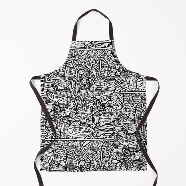 Item preview, Intricate Nature Line Art Depicting a Jungle designed and sold by KilianSzmid.