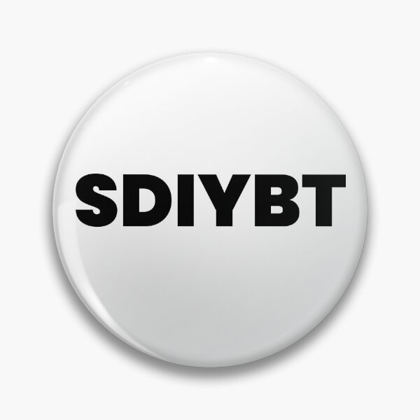 Artikelvorschau, SDIYBT Akronym Meme Minimalist entworfen und verkauft von GNApparel.