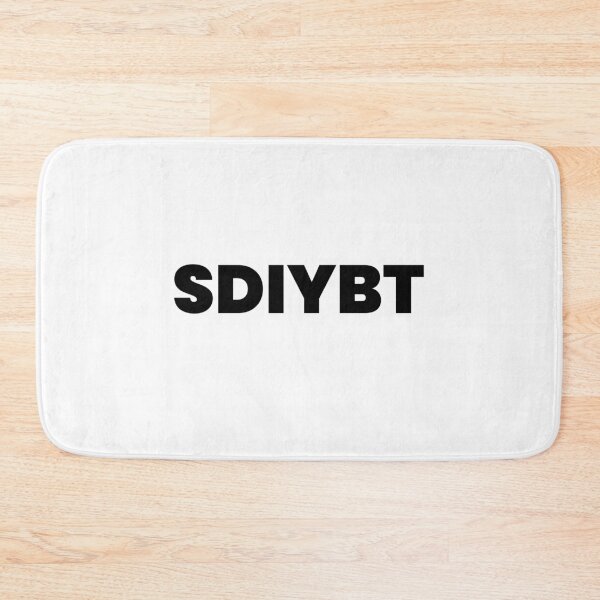 Item preview, SDIYBT Acronym Meme Minimalist designed and sold by GNApparel.