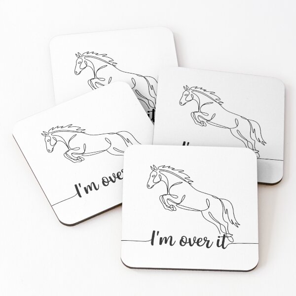 Item preview, Horse Jump - I'm Over It designed and sold by KateLeap.